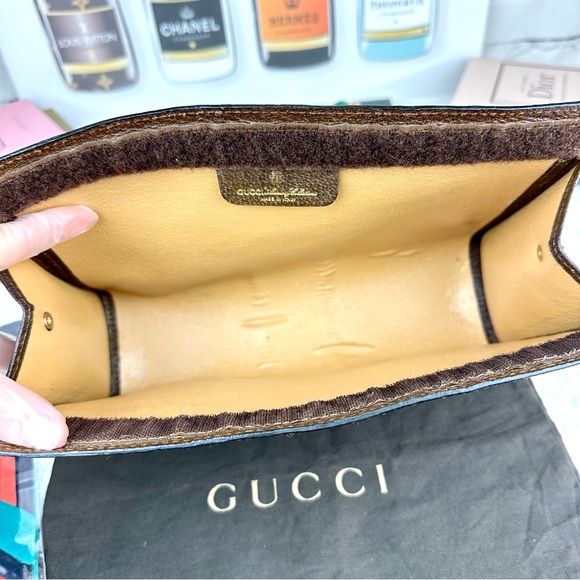Gucci Ophidia Sherry Line Crossbody pouch Bag with strap and dust bag - Picture 6 of 11